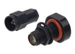 Amphenol Black Chrome Anti-Reflective SMA Connectors