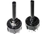 C&K Switches A Series 1-4 Pole Rotary Switches