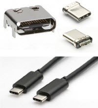 Molex USB type-c connectors