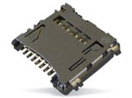 Yamaichi PJS008 microSD™ Card Connectors