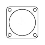 Amphenol Industrial 10-101949-014 Padidintas Vaizdas