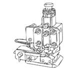 Hirose Connector Applicator 105-GTM3-P Padidintas Vaizdas