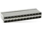 Molex zSFP+ 2-by-1 Stacked Integrated Cages