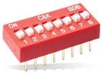 C&K Switches BDB Standard Profile DIP Switches