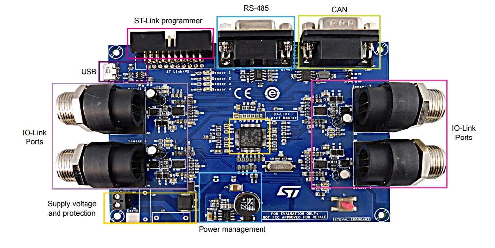 STMicroelectronics STEVAL-IDP004V2 Evaluation Board