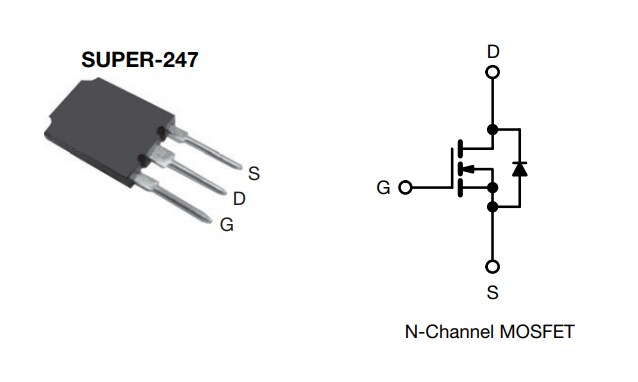 Vishay / Siliconix SiHS90N65E Power MOSFET Vishay / Siliconix SiHS90N65E Power MOSFET
