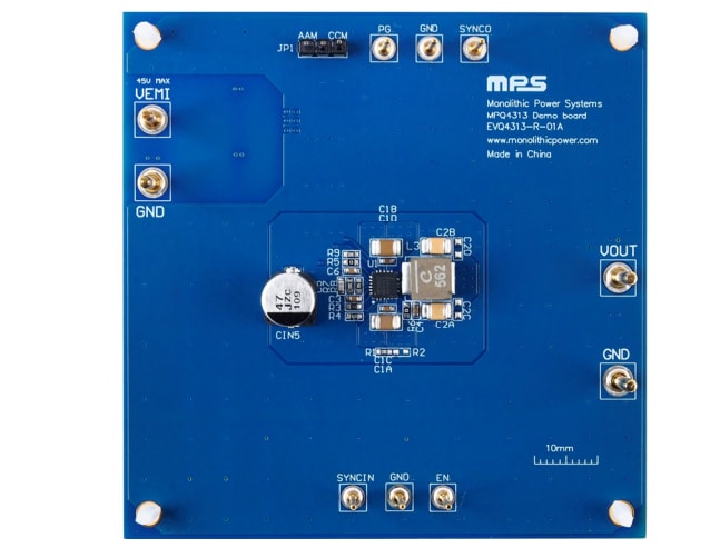 Monolithic Power Systems (MPS) EVQ4313-R-01A Evaluation Board