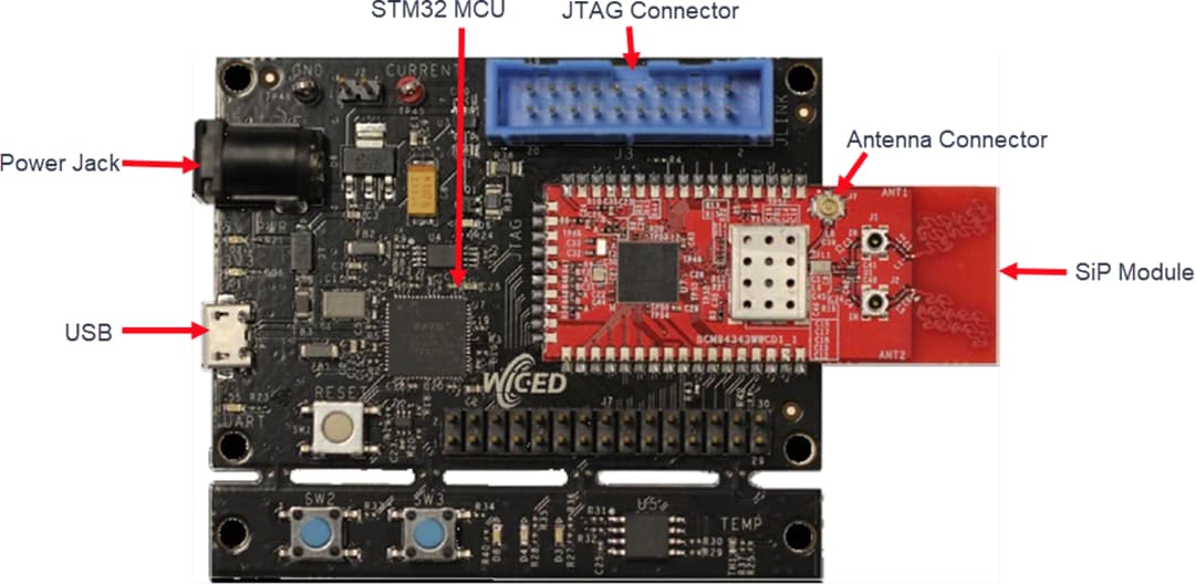 Infineon Technologies CYW94343WWCD1-EVB Evaluation & Development Kit