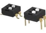 TE Connectivity / Alcoswitch ADE ir ADF naujos kartos DIP perjungikliai