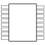 Analog Devices / Maxim Integrated MAX17841BGUE/V+ Padidintas Vaizdas