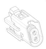 TE Connectivity / CII NP1TA-0002XX Padidintas Vaizdas